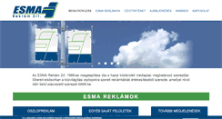 Desktop Screenshot of esma.hu