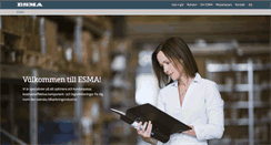 Desktop Screenshot of esma.se
