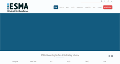 Desktop Screenshot of esma.com