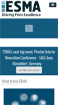 Mobile Screenshot of esma.com